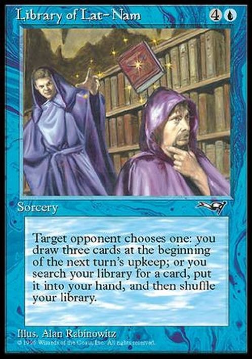 Library of Lat-Nam ~ Alliances [ Excellent ] [ Magic MTG ]