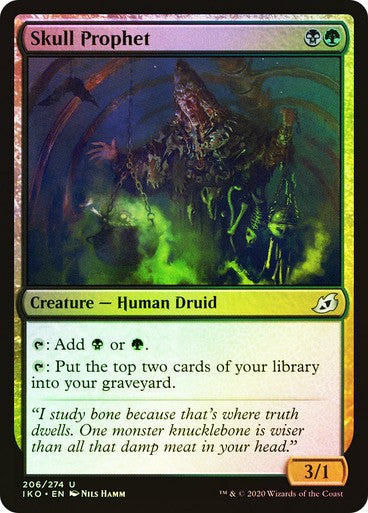 FOIL Skull Prophet ~ Ikoria [ NearMint ] [ Magic MTG ]
