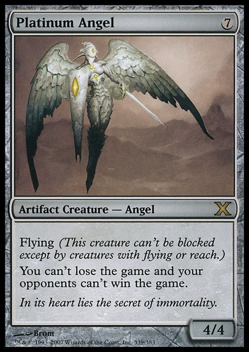 Platinum Angel ~ Tenth Edition [ Excellent ] [ Magic MTG ]