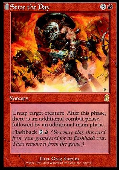 Seize the Day ~ Odyssey [ PLAYED ] [ Magic MTG ]