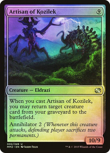 FOIL Artisan of Kozilek ~ Modern Masters 2015 [ Excellent ] [ Magic MTG ]