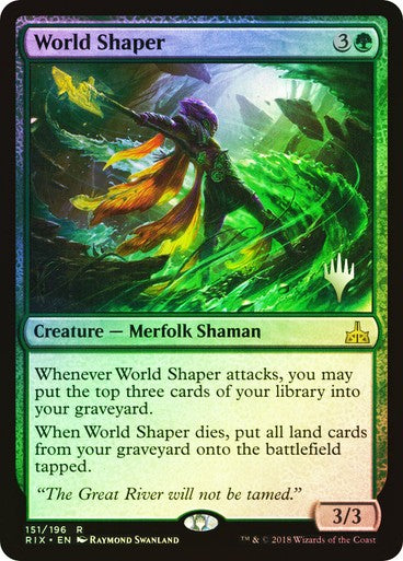 FOIL World Shaper ~ PROMO PACK [ NearMint ] [ Magic MTG ]