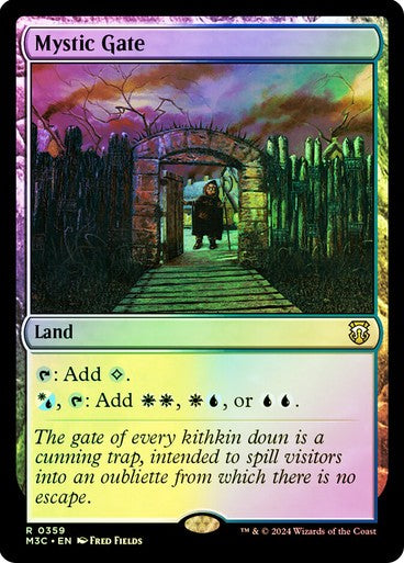 FOIL RIPPLE Mystic Gate ~ Commander: Modern Horizons 3 [ NM ] [ Magic MTG ]