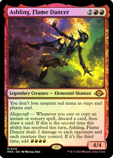 FOIL Ashling, Flame Dancer ~ Modern Horizons 3 [ NearMint ] [ Magic MTG ]