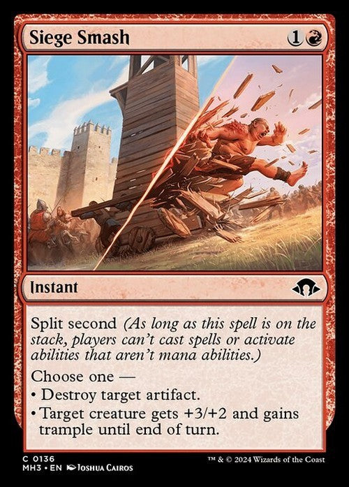 Siege Smash ~ Modern Horizons 3 [ NearMint ] [ Magic MTG ]