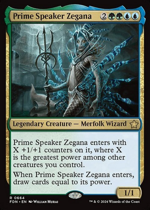 Prime Speaker Zegana ~ Foundations [ NearMint ] [ Magic MTG ]