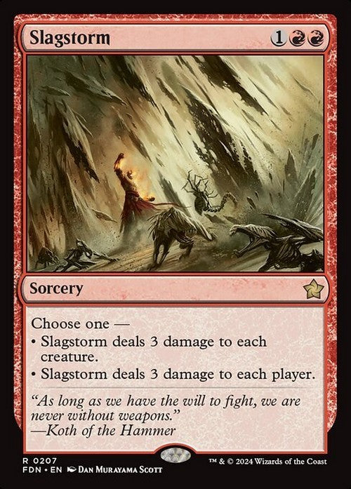 Slagstorm ~ Foundations [ NearMint ] [ Magic MTG ]