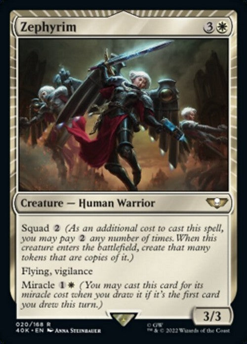 Zephyrim ~ Commander: Warhammer 40,000 [ NearMint ] [ Magic MTG ]