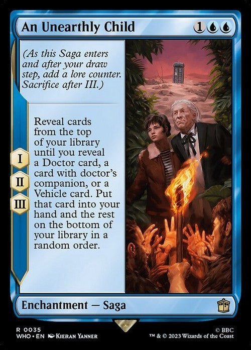 An Unearthly Child ~ Commander: Doctor Who [ NearMint ] [ Magic MTG ]