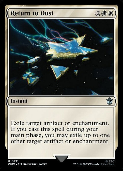 Return to Dust ~ Commander: Doctor Who [ NearMint ] [ Magic MTG ]