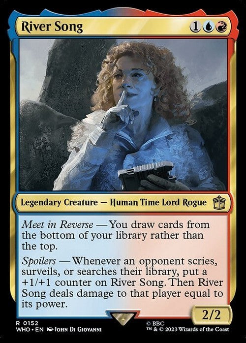 River Song ~ Commander: Doctor Who [ NearMint ] [ Magic MTG ]