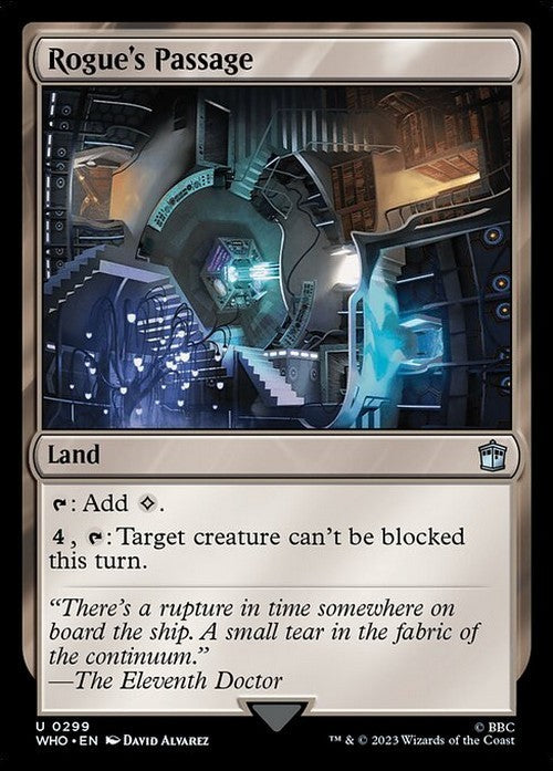 Rogue's Passage ~ Commander: Doctor Who [ NearMint ] [ Magic MTG ] - London Magic Traders Ltd