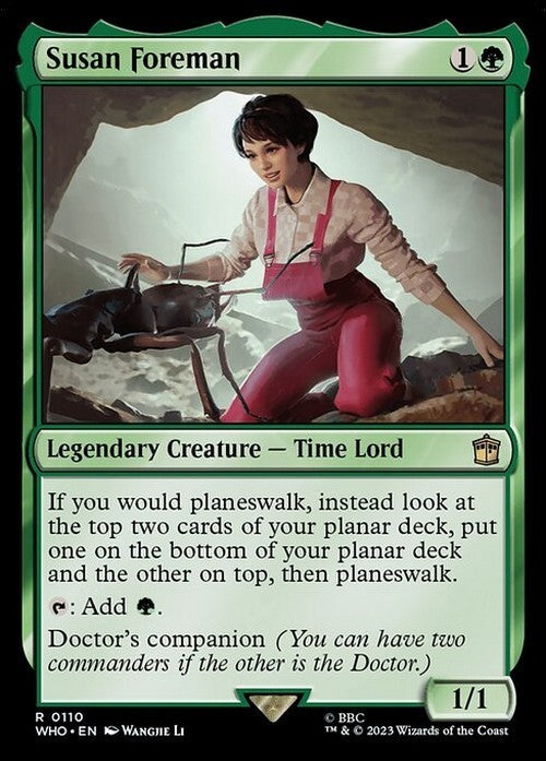 Susan Foreman ~ Commander: Doctor Who [ NearMint ] [ Magic MTG ]