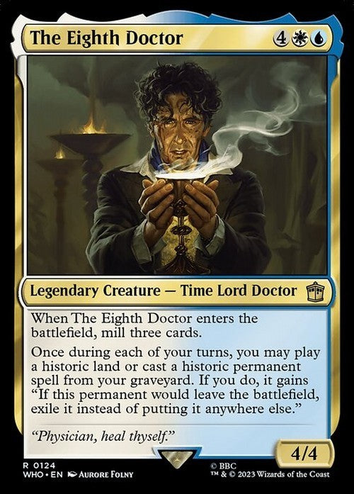 The Eighth Doctor ~ Commander: Doctor Who [ NearMint ] [ Magic MTG ]