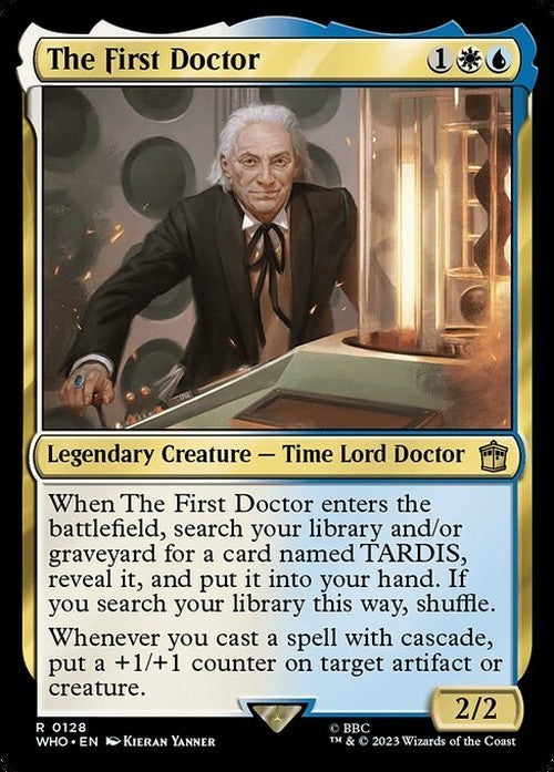 The First Doctor ~ Commander: Doctor Who [ NearMint ] [ Magic MTG ]