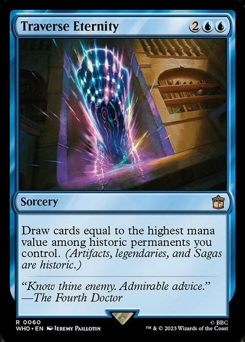 Traverse Eternity ~ Commander: Doctor Who [ NearMint ] [ Magic MTG ]