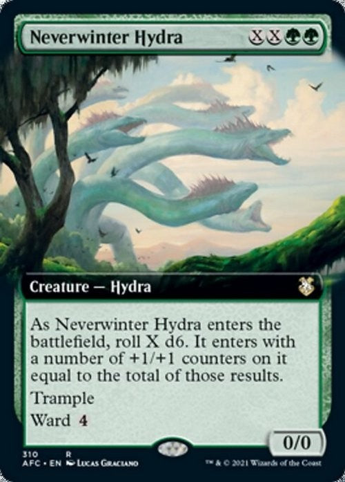 BORDERLESS Neverwinter Hydra ~ Commander: Adventures Forgotten Realms [ NM ]