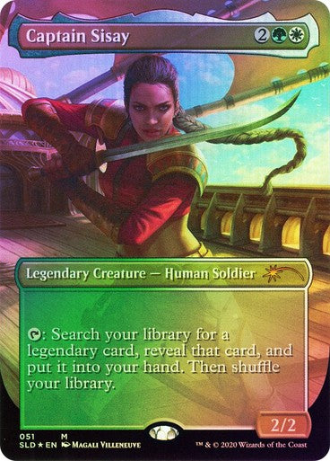 FOIL Captain Sisay ~ Secret Lair [ NearMint ] [ Magic MTG ]