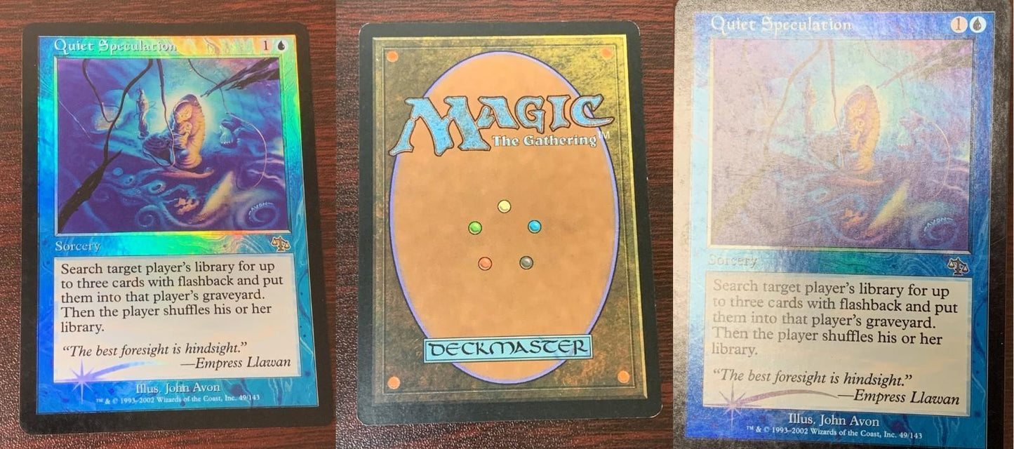 FOIL Quiet Speculation ~ Judgment [ Excellent ] [ Magic MTG ]