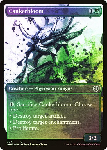 FOIL SHOWCASE Cankerbloom ~ Phyrexia: All Will Be One [ NearMint ] [ Magic MTG ] - London Magic Traders Ltd