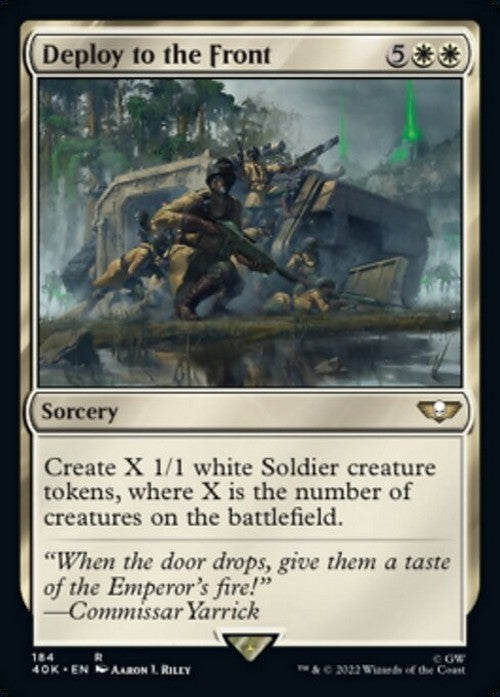Deploy to the Front ~ Commander: Warhammer 40,000 [ NearMint ] [ Magic MTG ]