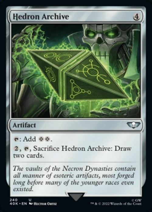 Hedron Archive ~ Commander: Warhammer 40,000 [ NearMint ] [ Magic MTG ]