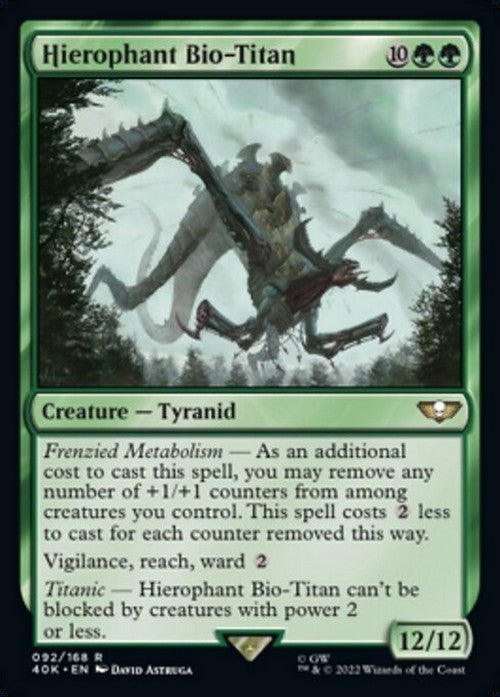 Hierophant Bio-Titan ~ Commander: Warhammer 40,000 [ NearMint ] [ Magic MTG ]
