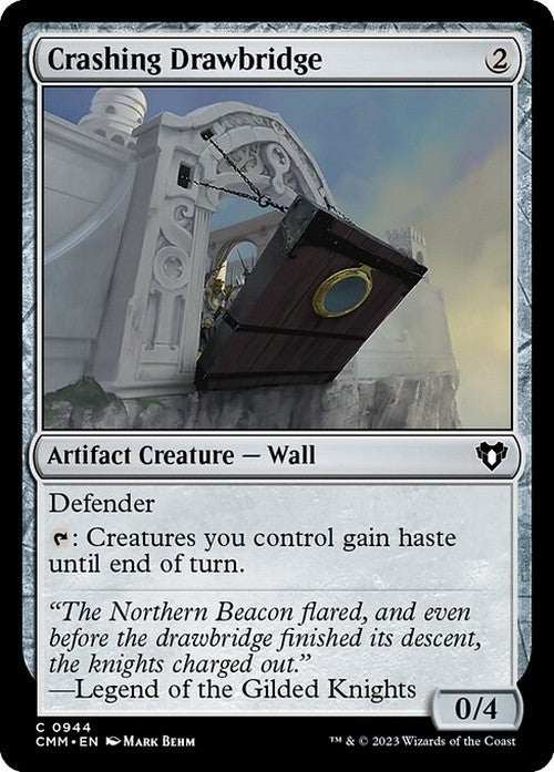 Crashing Drawbridge ~ Commander Masters [ NearMint ] [ Magic MTG ]