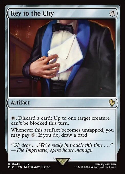 Key to the City ~ Commander: Final Fantasy [ NM ] [ Magic MTG ]