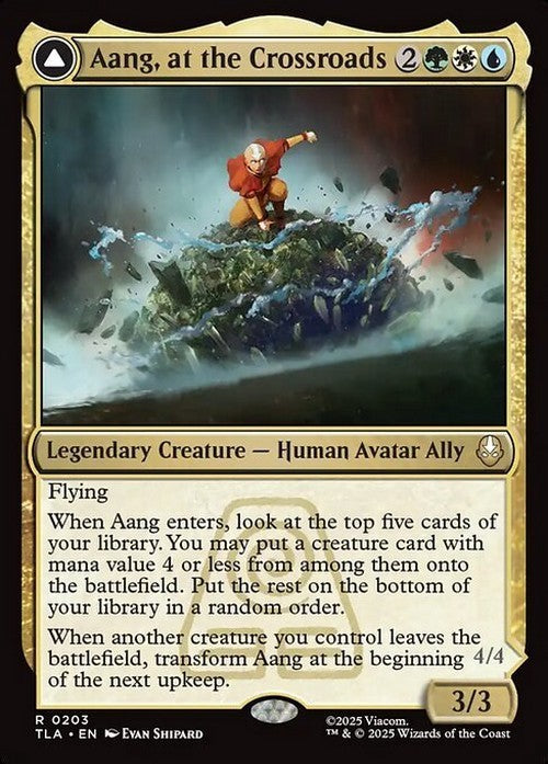 Aang, at the Crossroads ~ Avatar: The Last Airbender [ NearMint ] [ Magic MTG ]