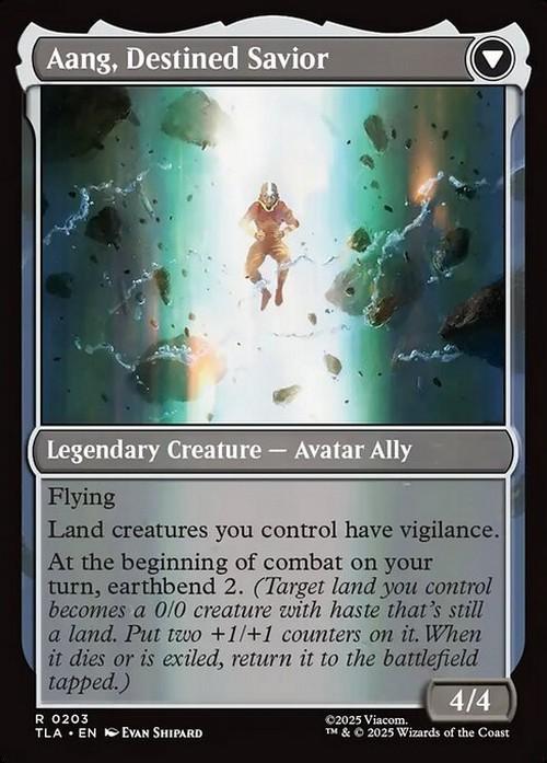 Aang, at the Crossroads ~ Avatar: The Last Airbender [ NearMint ] [ Magic MTG ]