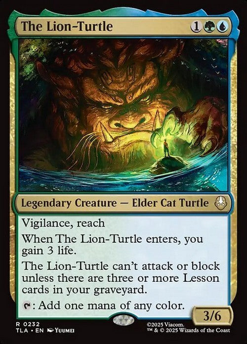 The Lion-Turtle ~ Avatar: The Last Airbender [ NearMint ] [ Magic MTG ]