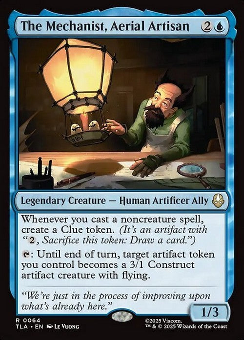 The Mechanist, Aerial Artisan ~ Avatar: The Last Airbender [ NM ] [ Magic MTG ]