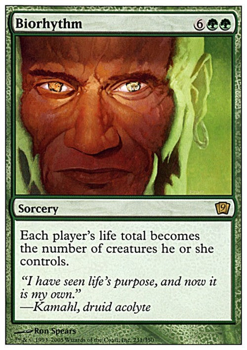 Biorhythm ~ Ninth Edition [ Excellent ] [ Magic MTG ] - London Magic Traders Ltd