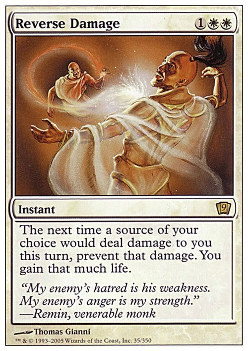 Reverse Damage ~ Ninth Edition [ Excellent ] [ Magic MTG ]