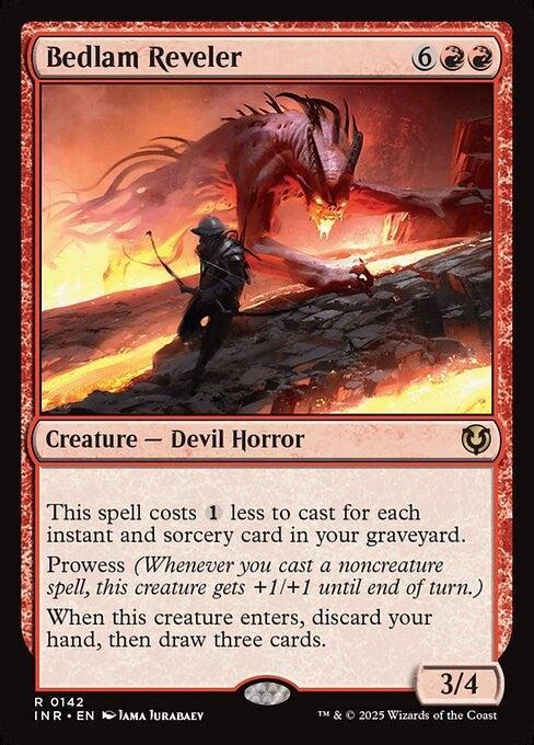 Bedlam Reveler ~ Innistrad Remastered [ NearMint ] [ Magic MTG ]