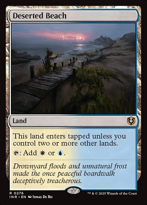 Deserted Beach ~ Innistrad Remastered [ NearMint ] [ Magic MTG ]