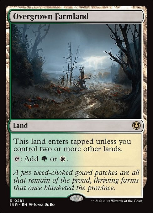 Overgrown Farmland ~ Innistrad Remastered [ NearMint ] [ Magic MTG ]