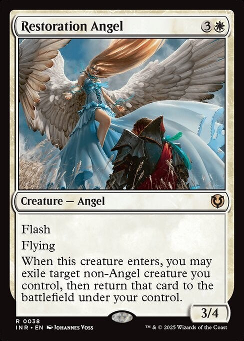 Restoration Angel ~ Innistrad Remastered [ NearMint ] [ Magic MTG ]