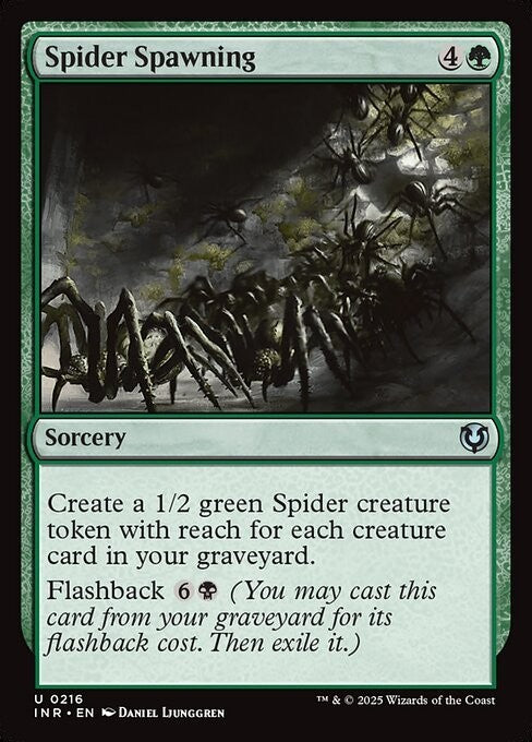 Spider Spawning ~ Innistrad Remastered [ NearMint ] [ Magic MTG ]
