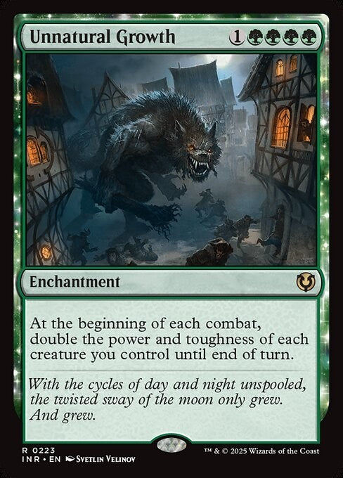Unnatural Growth ~ Innistrad Remastered [ NearMint ] [ Magic MTG ]
