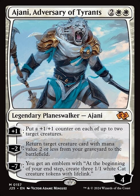 Ajani, Adversary of Tyrants ~ Jumpstart 2025 [ NearMint ] [ Magic MTG ]