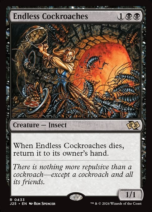 Endless Cockroaches ~ Jumpstart 2025 [ NearMint ] [ Magic MTG ]
