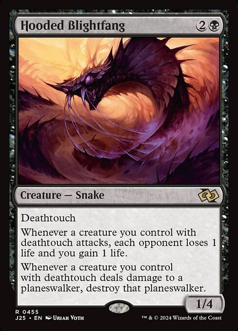 Hooded Blightfang ~ Jumpstart 2025 [ NearMint ] [ Magic MTG ]