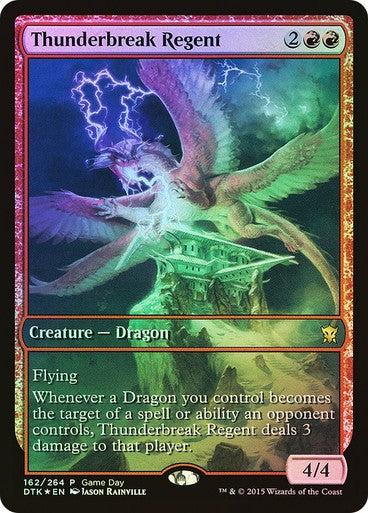 FOIL Thunderbreak Regent ~ Game Day Dragons of Tarkir [ EX ] [ Magic MTG ]