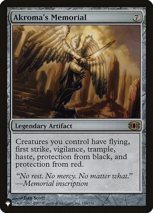 Akroma's Memorial ~ The List [ NearMint ] [ Magic MTG ]