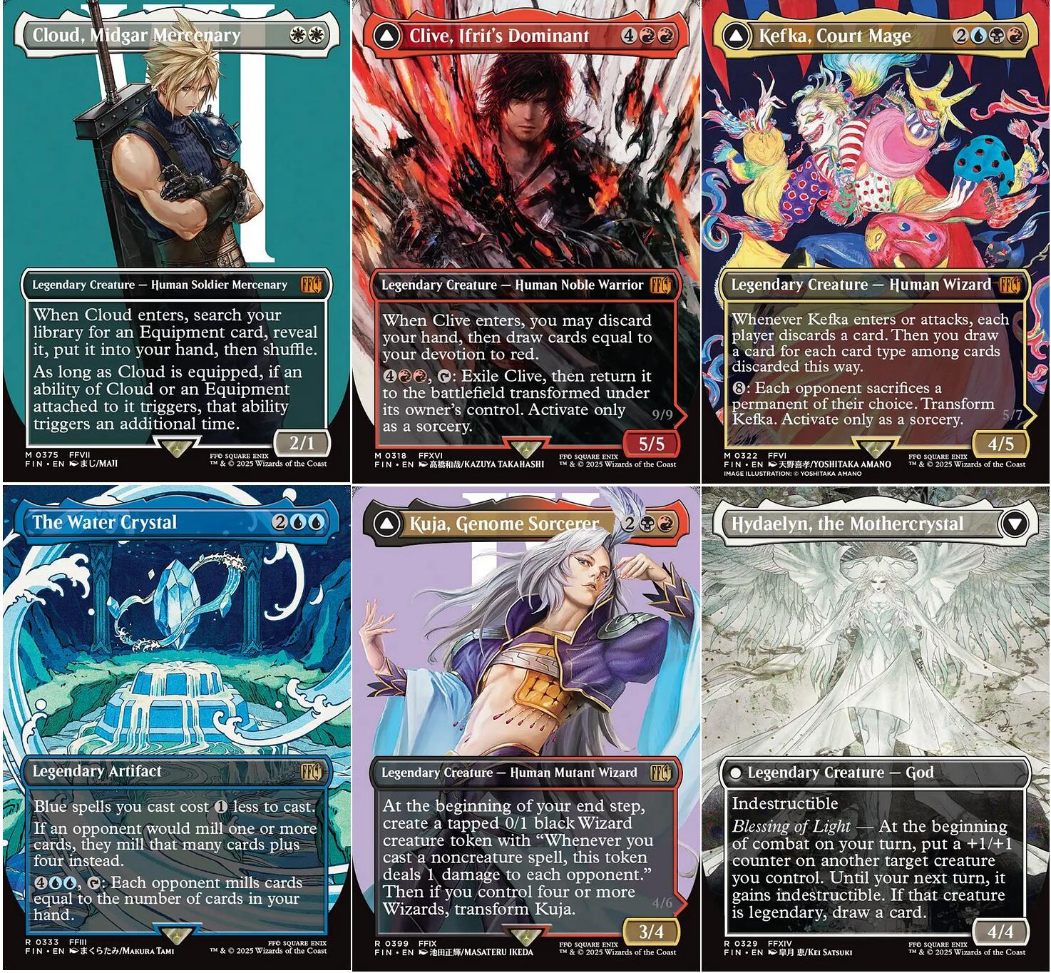 Choose your ALTERNATE / Borderless ~ Final Fantasy [ NearMint ] [ Magic MTG ] - London Magic Traders Ltd