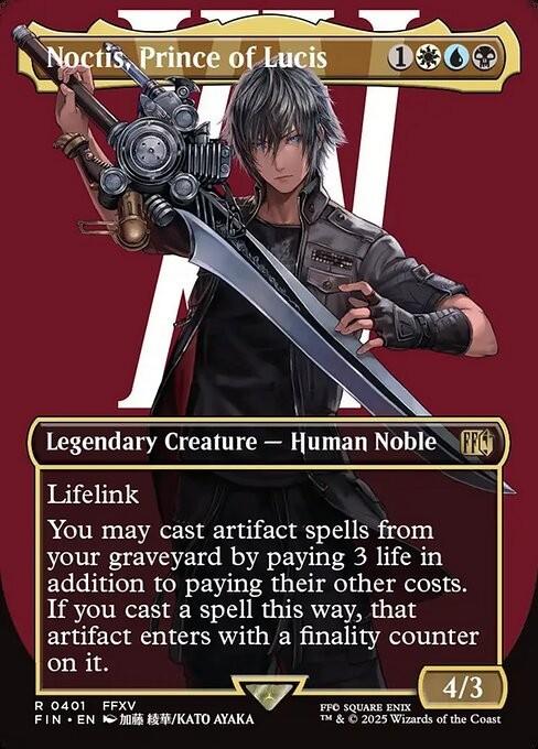 Choose your ALTERNATE / Borderless ~ Final Fantasy [ NearMint ] [ Magic MTG ] - London Magic Traders Ltd
