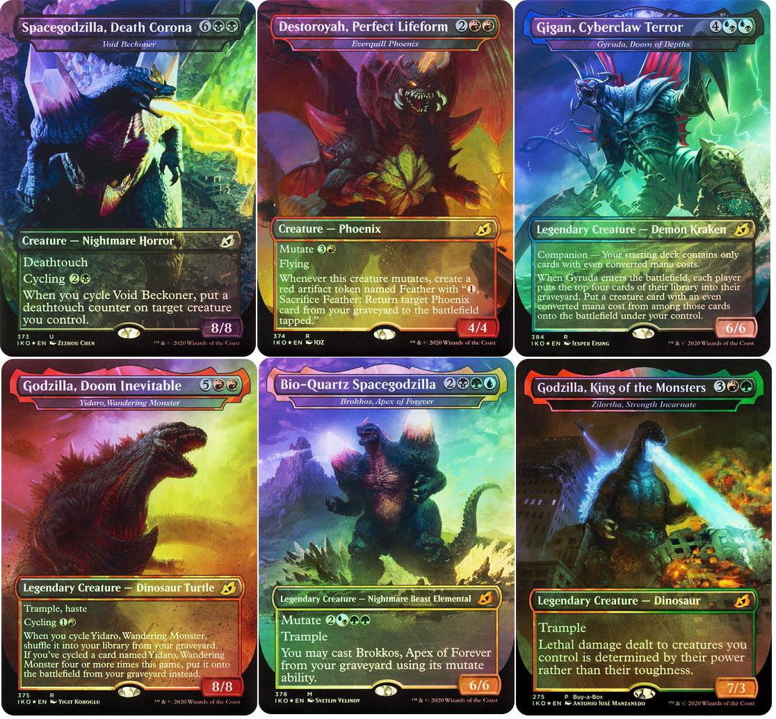 Choose your FOIL GODZILLA Card ~ Ikoria [ NearMint ] [ Magic the Gathering MTG ] - London Magic Traders Ltd