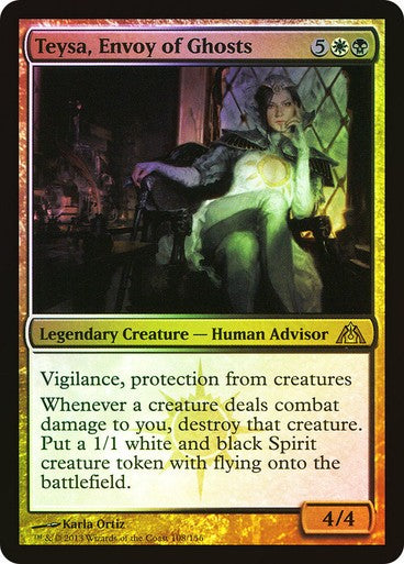 FOIL Teysa, Envoy of Ghosts ~ Dragon's Maze [ Excellent ] [ Magic MTG ] - London Magic Traders Ltd